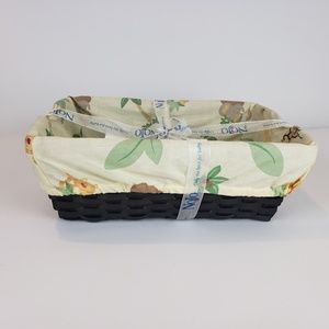 Jungle Babies Nursery Basket with Fabric Liner